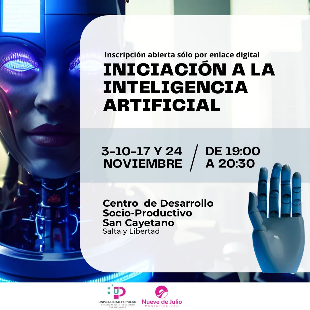 SEGUNDO CURSO GRATUITO: INICIACIÓN A LA INTELIGENCIA ARTIFICIAL